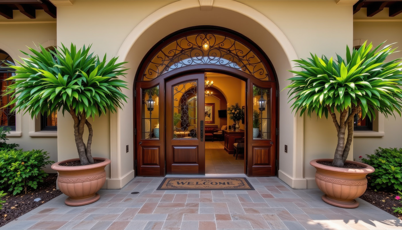 French hurricane doors