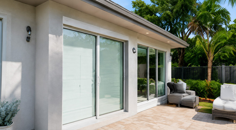 Sliding impact windows